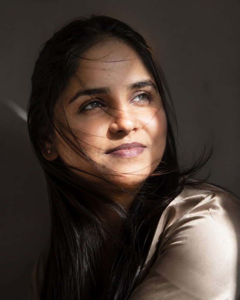 Anamika Rajput, close-up portrait in natural light